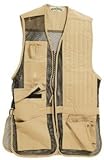 Bob-Allen 30241 240M Shooting Vest, Left Handed, Khaki, X-Large