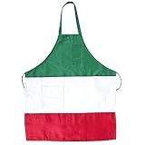 Italian Three Panel Full Length Bib Apron with Pockets 32