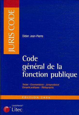Code général de la fonction publique