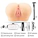 CyberSkin Male Masturbator Twerking Butt Deluxe, 3D Vibrating, Realistic Lifelike TPE Love Doll Toy Butt Full Size, Vagina Anal 2 Entry, Pussy & Backdoor Stroker, Premier Virgin Anus Love Doll