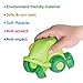 Veken Beach Sand Toys Set for Kids Toddlers, BPA Free Eco-Friendly TPE Material Soft Sandbox Toys Bucket, Trucks, Sand Wheel, Shovels, Rakes 14 Pieces Sand Molds