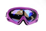 MIGAGA UV Protection Ski Goggles Adjustable Portable Motorcycle Bicycle Goggles Dustproof Scratch-Resistant CS Army Tactical Military Goggles Windproof Snowmobile Eyewear Outdoor Riding Glasses