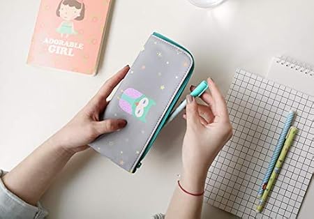 Amazon かわいい キャラクター ペンケース ペンシルポーチ 筆箱 韓国 学生 ペンケース 韓国文房具 ペンポーチ 女性 入学 ギフト学校 おしゃれ ベラ 벨라 ペンケース 文房具 オフィス用品