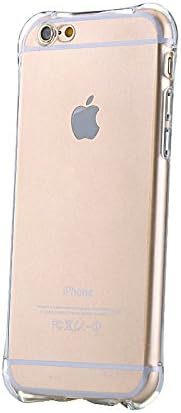 iPhone 6/6S Plus Protective Case - Gradual Coloring - Anti Shock Absorbent Technology - Anti Scratch - Flexible Fit - 4 Protective Edges - Camera Lense and Side Buttons Protection - Huexii (Clear)