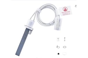 HEATFOUNDER 90S Ignition Time Silicon Nitride Hot Rod Igniter Pellet Grill Igniter Rod for Pitboss Camp Chef 100% Pit Boss Igniter Replacement Hot Rod Igniter Heating Element