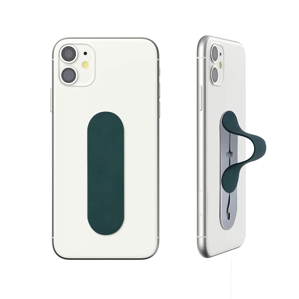 Photo 1 of Momostick Flatstick, Cell Phone Finger Grip Strap Holder for Hand, Cell Phone Stand, New Slim Finger Loop Selfie Grip Compatible with Most Smartphones
