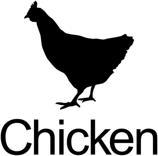 amazon com farm animal chicken silhouette classroom learning aids barnyard farming farm white cool wall decor art print poster 12x18 posters prints