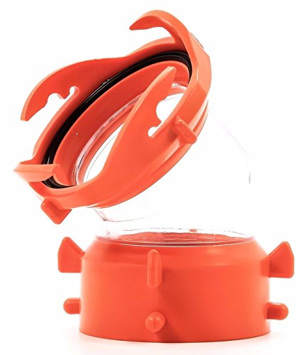 Clear 45 Degree RV Camper Sewer Hose Swivel Fitting Dump Holding Tank