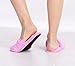 Pembrook Ladies Slippers with Memory Foam – Pink - S/M (6-8.5) – Fuzzy Soft Coral Fleece with non skid sole – Great Plush Slip On House Slippers for adults, women, girls