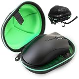 Casematix Molded Gaming Mouse Case Compatible with Razer Deathadder Elite, Naga Trinity, Chroma, Basilisk, Mamba, Lancehead, Naga Hex, Abyssus Wired or Wireless Pc Computer Gaming Mice