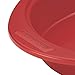 SilverStone Hybrid Nonstick Baking Pan / Nonstick Cake Pan, Round - 9 Inch, Red