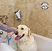 Wantedstuff 3 in 1 Pet Shower Kit with Free Dental Finger Brush | Dog Shower Sprayer, Adjustable Bath Glove, Clean, Massage & Remove Hair | Shower Attachment for Indoor & Outdoor Use | Pet-Friendly