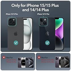 ESR 2 Pack Camera Lens Protector for iPhone 15/15
