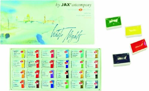 White Nights 24 Cells Russian Artist Colours