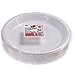 Party Dimensions 50 Count Plastic Plate, 10-Inch, White, Club Pack