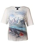 Karen Scott Women's Getaway Cityscape Print Knit Top
