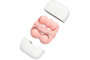 Ice Roller for Face and Eye Mini Portable Cool Facial Roller Personal Skin Care Tools with 2 in 1 Roller and Carry Case to Re