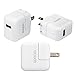 YAXXO 12W USB iPad Wall Charger for Apple iPhone,iPad,iPod