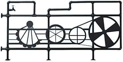 Diyアイアンアート手すり用ブラケット階段 Salenew大人気 手すり用階段 カフェバーロフト手すりバルコニー工業用風黒レールフェンス 手すり 用レトロ水道管フェンス