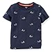 Carter's Boy's Navy S/S Nautical Print Tee