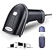 433Mhz Wireless Barcode Scanner, SLYPNOS Handheld Barcode Reader with 473.5 Yard Long Transmission Range Portable Rechargeable Bar Code Scanner with USB Receiver for Store Supermarket Warehouse