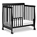 DaVinci Kalani 4-in-1 Convertible Mini Crib in Ebony | Greenguard Gold Certified