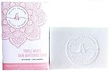 Triple Whitening Skin Whitening Soap Kojic + Arbutin + Glutathione 150g - Fades Acne Scars and Blemishes