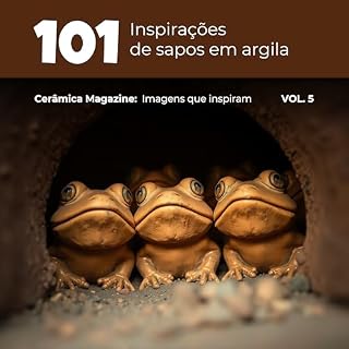 Livro 101 Inspirações de sapos em argila (Cerâmica Magazine)