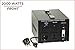 Dynastar Step Up & Step Down Voltage Converter and Transformer, 110-220 to 220-240 Volts; Heavy Duty, Extra Durable Lifetime Coil, 5-Year-Warranty, 2000 Watts