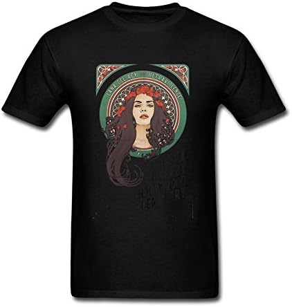 CQWN Men's Lana Del Rey Honeymoon The One And Only Concert Live T Shirts