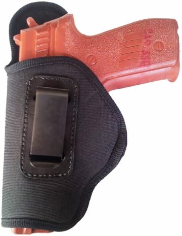 NYLON INSIDE THE WAISTBAND HOLSTER. FITS SIG SAUER P229/228. BLACK LEFT HANDED