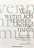 Rilke, la première élégie by 