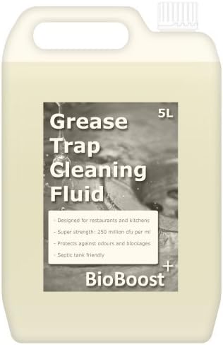 Grease Trap Cleaner / Enzyme Cleaning Fluid - 5 Litres by BioBoost