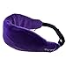 Blindfold,Wireless Bluetooth Eye Mask,Headphone Sleeping Headphone Eyemask Built-in Speakers Micophone,Hand Free Speaking Calls and Music Enjoy Washable Design Purple Soft Eye Mask