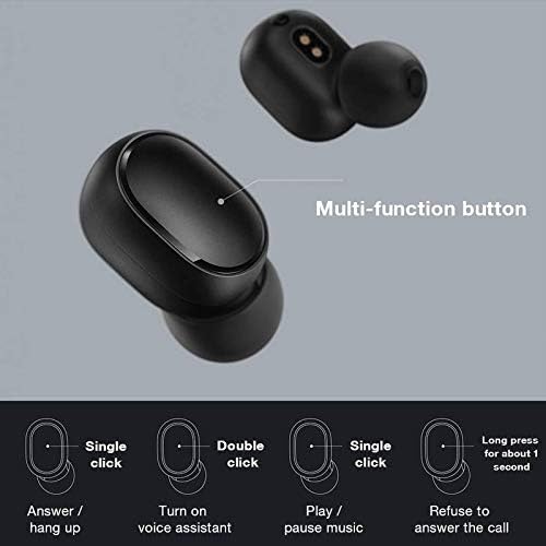 Xiaomi TWSEJ04LS Redmi Airdots Earphones, Bluetooth, Sweatproof