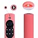 Case for Fire TV or TV Stick Remote,Rukoy Protective Case for 5.9'' Amazon Fire TV or Fire TV Stick Remote with Alexa Voice(Pink)