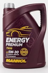 Mannol 5 Litre Energy 5W-30 Engine Oil Premium Synthetic Ester Technology view 3