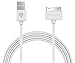 Stalion STBL-IP4-DTA-1M-WHT 3.3 Feet Stable 30-Pin USB Sync Charging Dock Cord Case for iPhone 4, 4s - MFi Certified, White