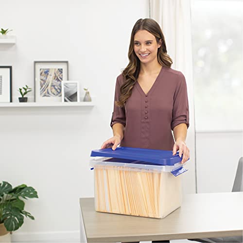 Bankers Box Heavy Duty 20" Plastic Letter File Box Pricepulse