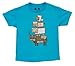 Youth Turquoise Minecraft Animal Totem T Shirts - Large - Turquoise