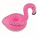 Vayne 8 PCS Inflatable Drink Holder Coasters Water Toys,Flamingo,Palm Tree,Doughnut,Watermelon,Pineapple