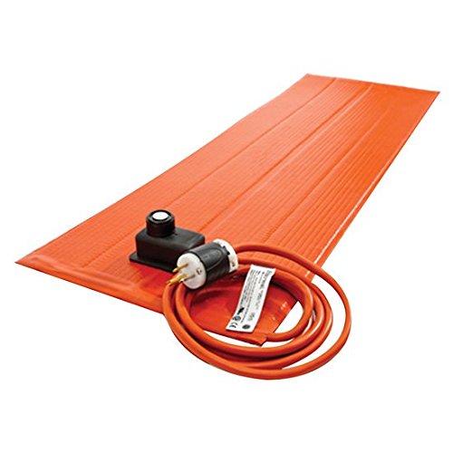 BriskHeat SRL12121PADJB Silicone Heating Blanket with Controller, 50-425F, 12x1…
