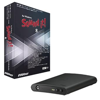 【クリックで詳細表示】Sound it！ 8 Premium for Windows DS-DAC-100Mセット