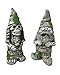 Halloween Zombie Married Couple Garden Gnome Skeleton Statues