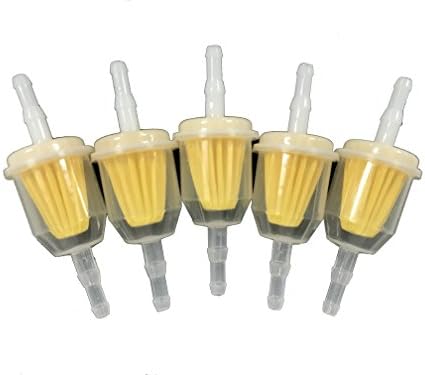 Volkswagen VW Bug Bus Ghia Universal small engine barbed Fuel Filter (5 Filter Pack)