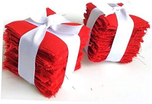 Fabric 200 Pure Red Moda Bella Solid precut Mini Charm Pack 2.5" Squares Quilt Fabric