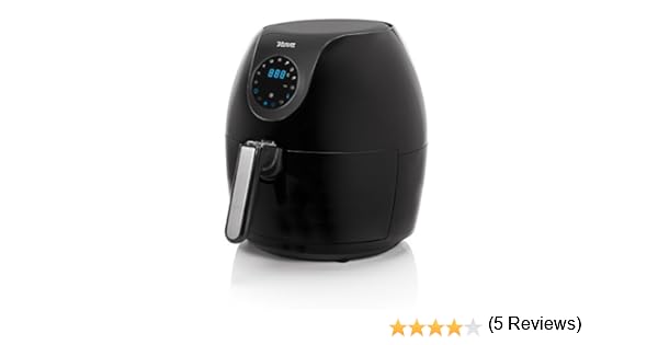 Nova Freidora Digital Sin Aceite Familiar XXL, Freidora de aire caliente, 1700 W, capacidad 5.2 L, negro (Clase de eficiencia energética A++)