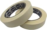 Maxim Twin Pack Premium Masking Tape 24mm x 50m - 2 Rolls