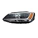 TYC 20-12562-00-1 Compatible with Volkswagen Jetta Left Replacement Head Lamp