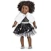 American Girl Truly Me Black Sparkle Outfit in Bag for 18